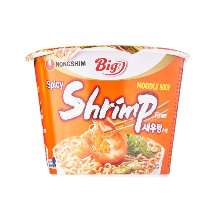 Nongshim Spicy Shrimp Bowl Noodle Soup 115g