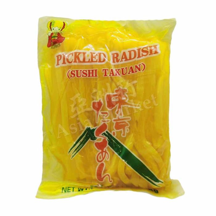 TAKUAN  Sushi Pickled Radish Strips 1kg                                                                           