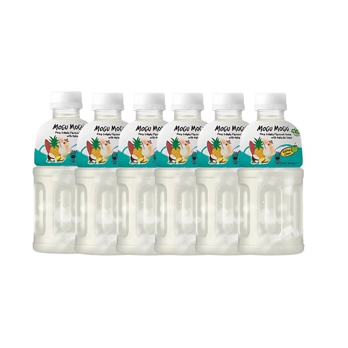 [PACK OF 6] MOGU MOGU - Pina Colada Juice with Nata De Coco 320ml (x6)