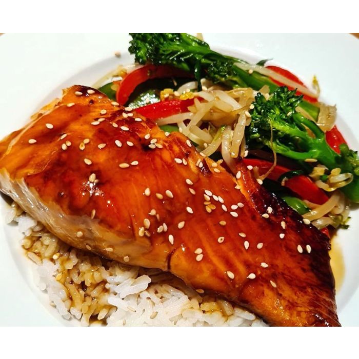 Salmon Teriyaki Ingredients 