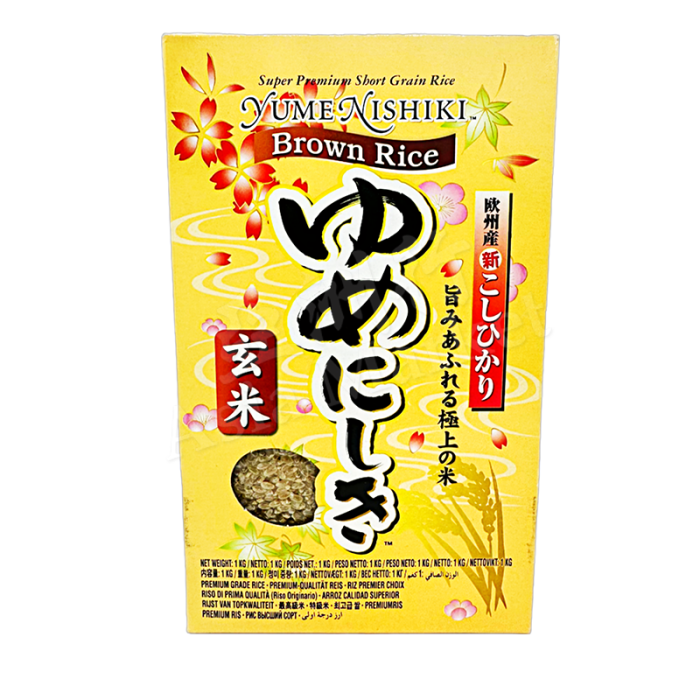 YUME NISHIKI - Brown Rice 1kg