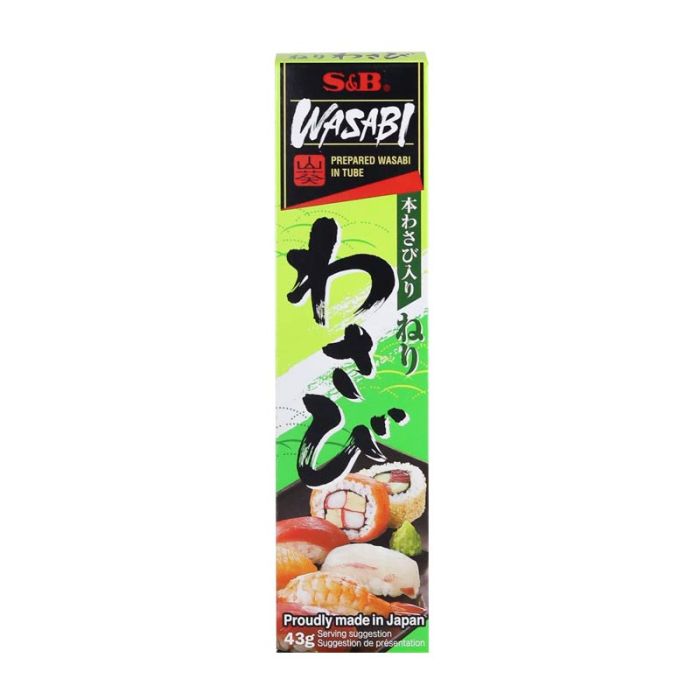 S&B Wasabi Paste 43g
