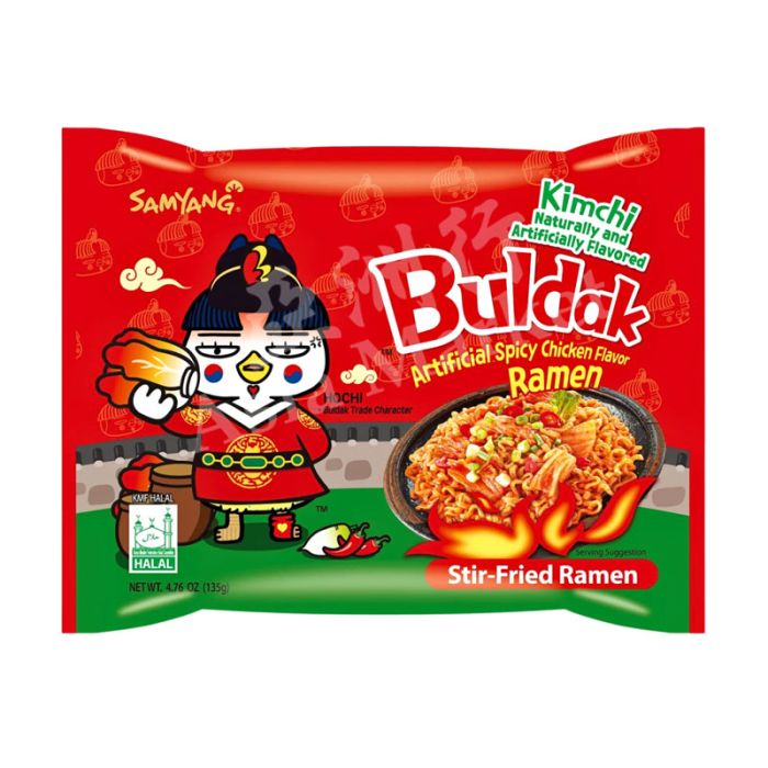 SAMYANG Buldak Kimchi Hot Chicken Ramen 135g