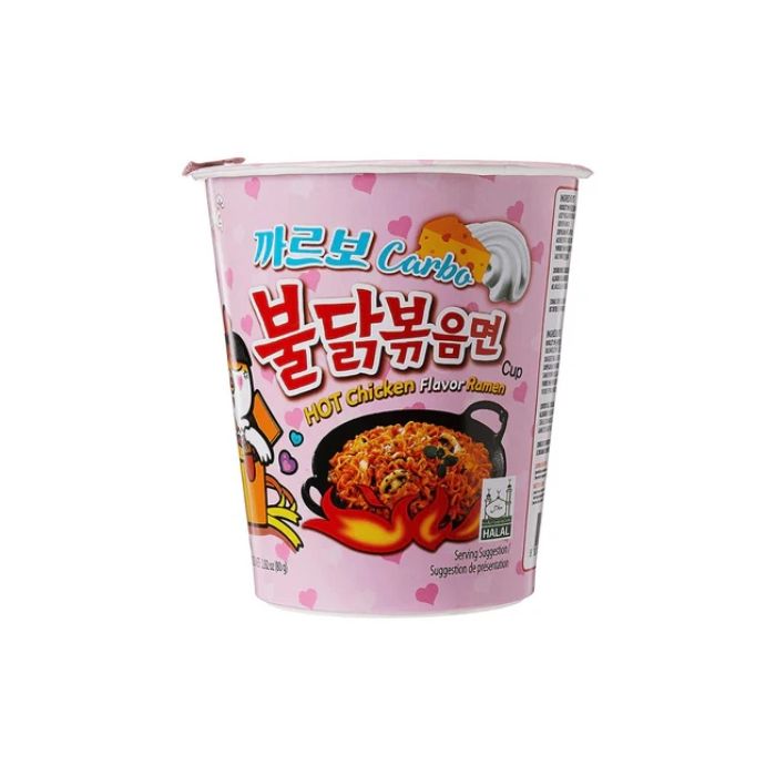 SAMYANG Hot Chicken Ramen Carbonara Cup 80g