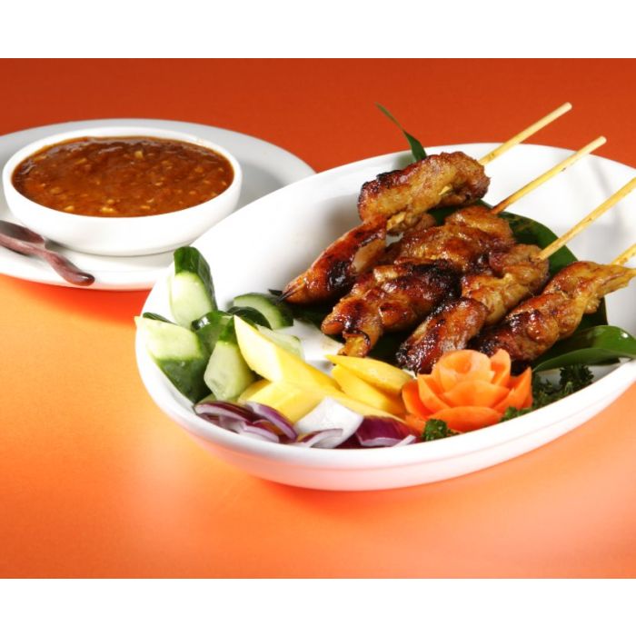 Satay Chicken on Skewers Ingredients