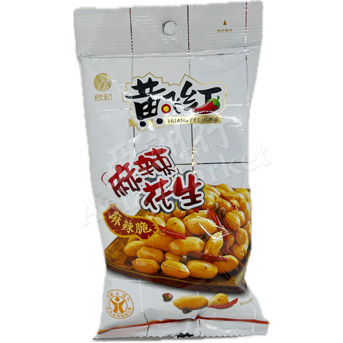 Huang Fei Hong  Spicy Peanuts 70g