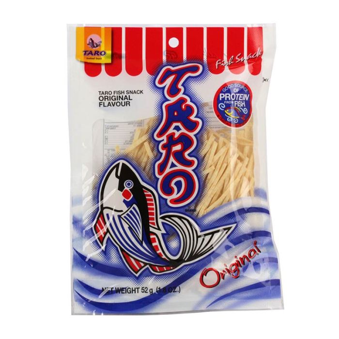 Taro Fish Snack original Flavour 52g