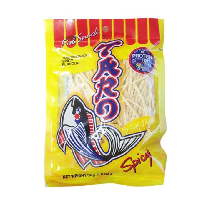 Taro Fish Snack Spicy Flavour 52g