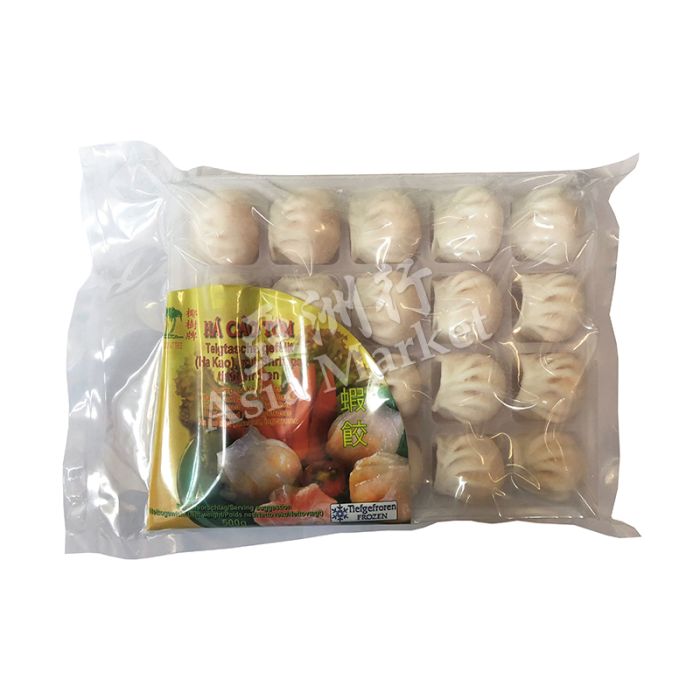 FROZEN Three Coconut Tree Shrimp Ha Kao 500g