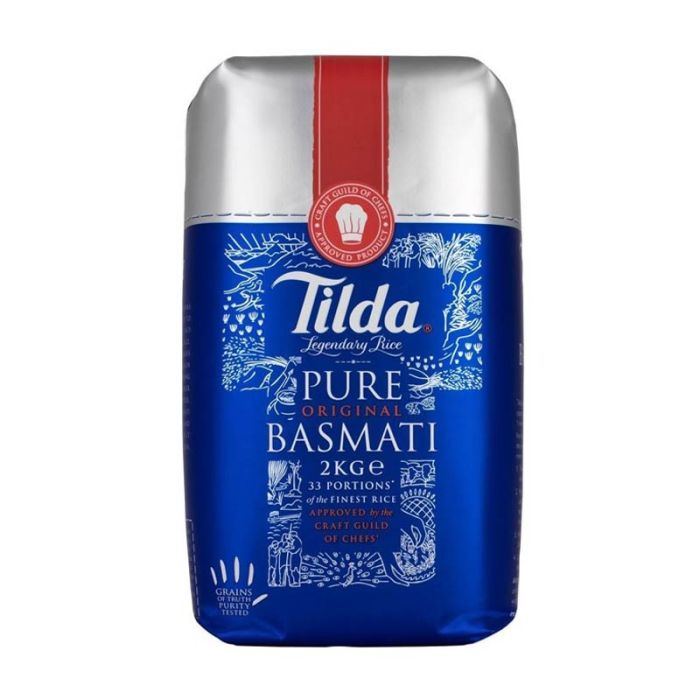 Tilda Pure Basmati Rice 2kg
