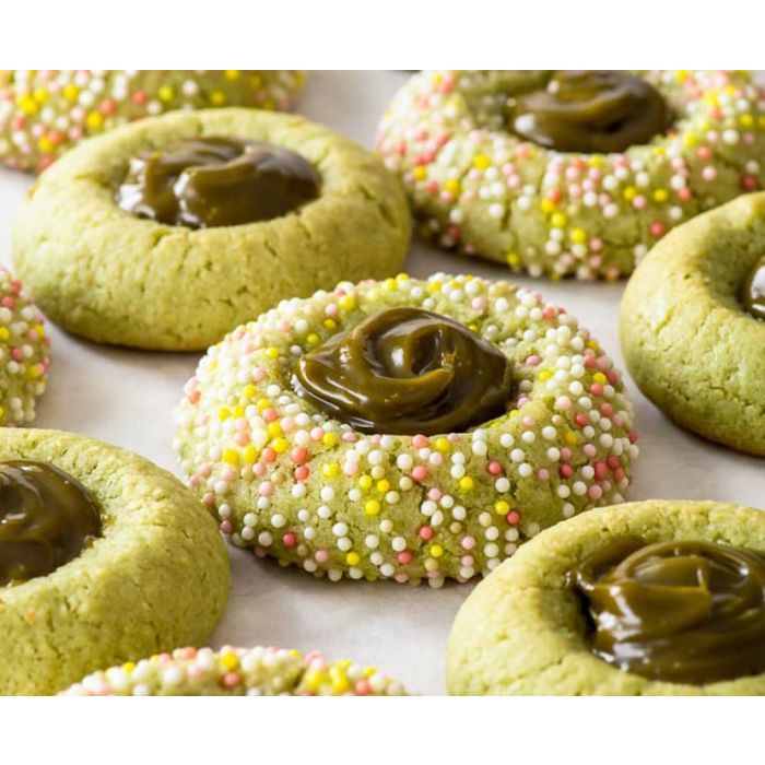 Matcha Thumbprint Cookies Recipe Ingredients