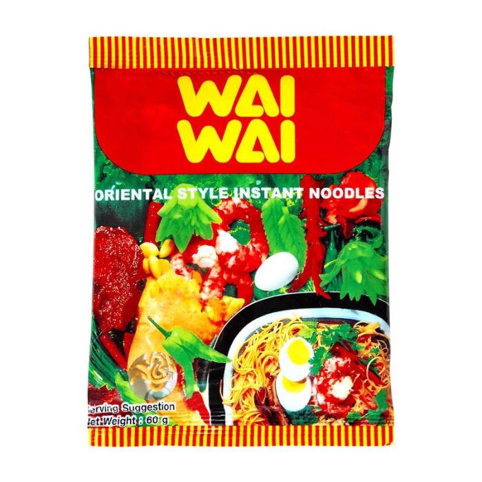 Wai Wai Oriental Style Instant Noodle 60g
