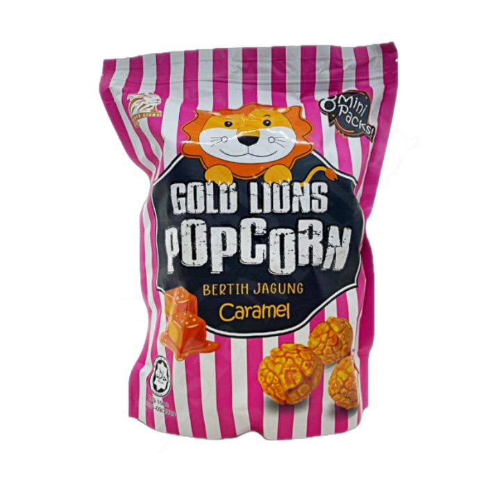 GOLD LIONS  Caramel Popcorn 160g 