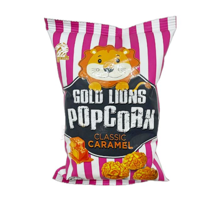 GOLD LIONS - Class Caramel Popcorn 40g