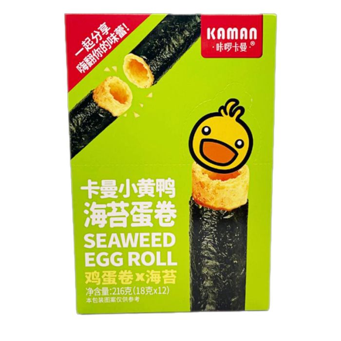 KAMAN - Seaweed Egg Rolls 216g