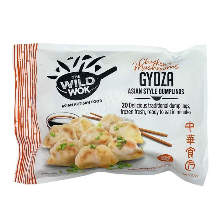 [FROZEN] THE WILD WOK – Chicken & Mushrooms Gyoza 410g