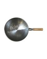 13" King Wok with Wooden Handle