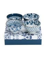 TOKYO- Flora Japonica Rice Bowl Giftset 4pcs 12x6cm 300ml (16700)