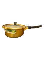 ALUMINIUM PAN (ONE SIDE HANDLE NAMBI) D-160 YELLOW COLOR