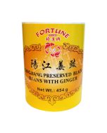 FORTUNE  YangJiang Preserved Black Beans with Ginger 454g