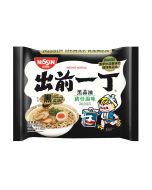 NISSIN Black Garlic 日清 出前一丁 黑蒜油猪骨汤面 100g