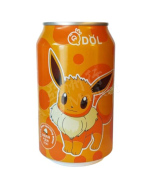 QDOL  Pokemon white peach sparkling water 330ml