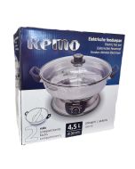 REMO Electric 2 Compartments Hot Pot 4.5L