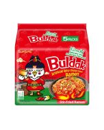 Samyang Hot Chicken Flavour Buldak Ramen Noodles Kimchi Flavor 140g (Pack of 5)