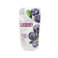 ice ade blueberyy pouch drink side view