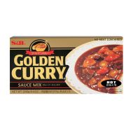 S&B Golden Curry Sauce Mix Hot 240g
