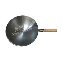 14" Queen Wok with Wooden Handle