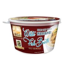 MyKuali Penang Bowl Bihun Soup – White Fish Broth Rice Vermicelli 90g