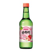 LOTTE CHUM CHURUM Korean Soju (Alc 12%) (Strawberry Flavour) 360ml