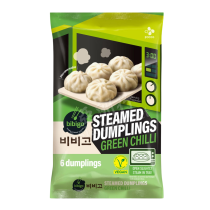 Cj Bibigo Green Chilli Steamed Dumpling