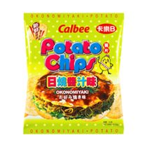 CALBEE Okonomiyaki Chips 卡乐B 日烧酱汁味薯片 55g