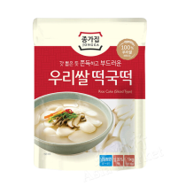 FRESH JONGGA Korean Rice Cake (Sliced) 韩国 年糕 (切片) 500g