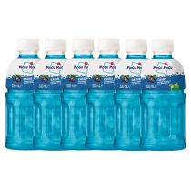 [PACK OF 6] MOGU MOGU - Blackcurrant Flavoured Drink with Nata De Coco 320ml (x6)