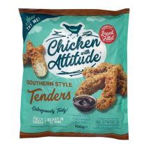 [FROZEN]  CHICKEN With ATTITUDE-  Southern  Style Tenders 500g