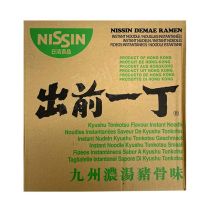  [CASE] NISSIN - Demae Ramen Kyushu Tonkotsu Noodles 100g