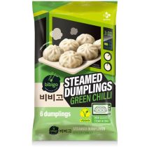 Cj Bibigo Green Chilli Steamed Dumpling