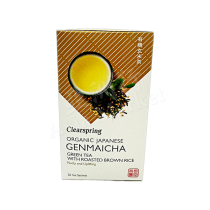 CLEARSPRING - Organic Japanese Genmaicha Green Tea 36g