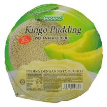 COCON Kingo Pudding With Nata De Coco Honey Melon Flavour 420g