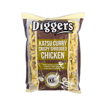 [FROZEN] DIGGERS - Katsu Curry Crispy Shredded Chicken 1kg