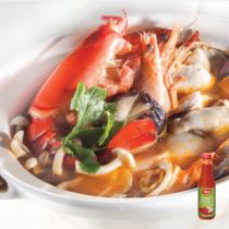 Lobster and Seafood in Hotpot Ingredients