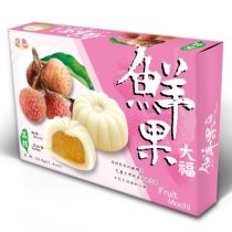 ROYAL FAMILY MOCHI - Fruit Mochi (Lychee) 210g