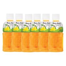 [PACK OF 6] MOGU MOGU - Mango Juice 芒果椰肉果汁 320ml (x6)