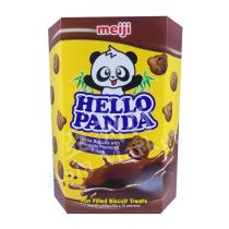 MEIJI Hello Panda Biscuit  Cocoa Biscuits with Chocolate Flavoured Filling (10pkt) 260g 