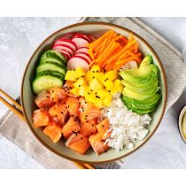 Trendy Salmon Poke Bowl Ingredients