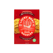 LUCKY BOAT  Thick Noodle 350g 