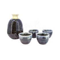 Sake Set - Japanese Sake Set (5pcs) No.604015 - 日本清酒酒具 (壶, 酒杯, 5件套) No.604015